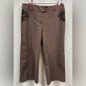 W Work to Weekend Size 8 Wide Leg Pants